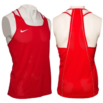Nike Boxing Tank - Scarlet / White