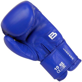 Boxing gloves BAIL - LEOPARD 10 -12 OZ, Leather - blue