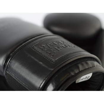 BLACK LOGO Boxing gloves for sparring