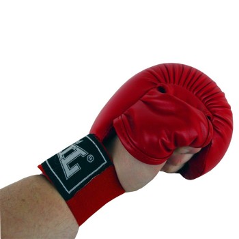 Karate gloves with thumb protection, PU