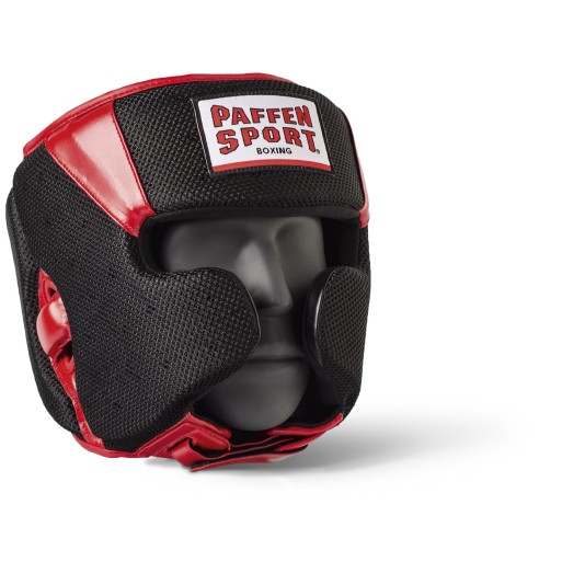 Boxerská prilba STAR MESH - červená