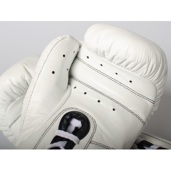 PRO CLASSIC Boxing gloves for competition - white