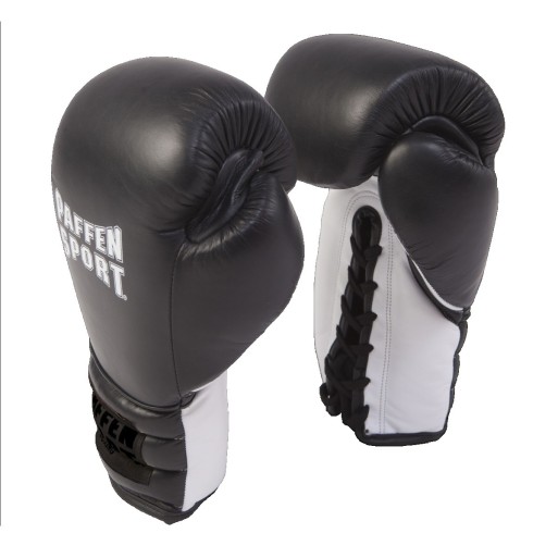 Sparring boxerské rukavice PRO Lace - čierno/biele