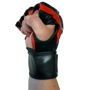 BAIL 06 MMA kesztyű fekete/piros
