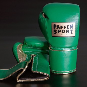 Boxerské rukavice PRO WIDE Hook&Loop zelené