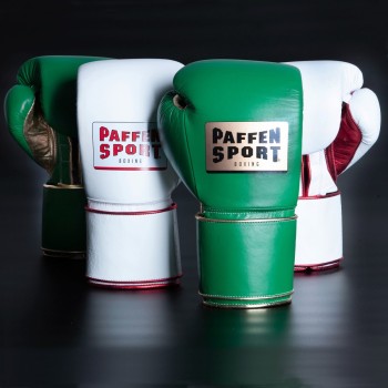 Boxerské rukavice PRO WIDE Hook&Loop zelené