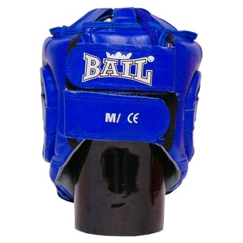 Bail Competition Boxing Headgear – Leather - blue