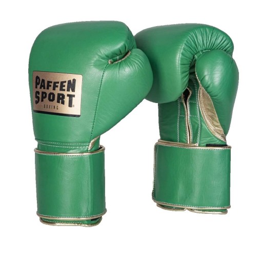 Boxerské rukavice PRO WIDE Hook&Loop zelené