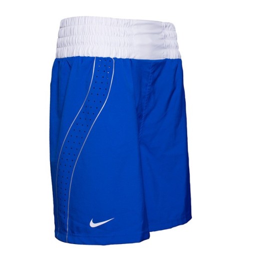 Súťažné boxerské trenky Nike - Royal / White