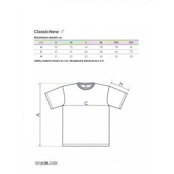 Classic t-shirt with club logo