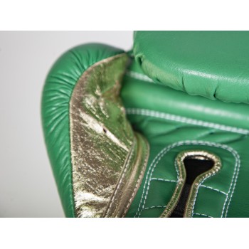 PRO WIDE Hook&Loop Boxing gloves green