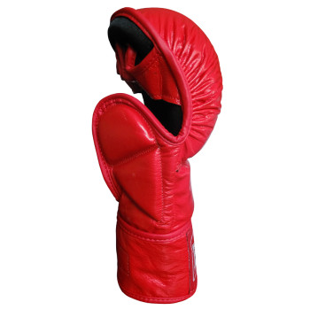 MMA rukavice BAIL, koža - červené