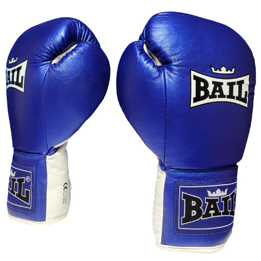Boxerské rukavice BAIL PROFI 04 Metallic - modré