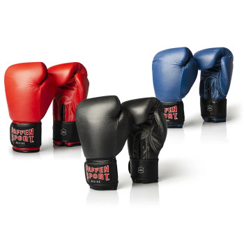 KIBO FIGHT Sparring boxing gloves - black